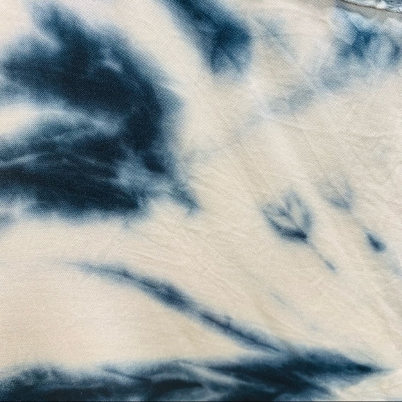 Young Fabulous & Broke Tie Dye Satin Ankle Pants Joggers Cargo Pants Medium - Picture 8 of 14